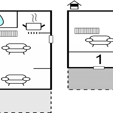 One-bedroom Holiday In Σπίτι διακοπών